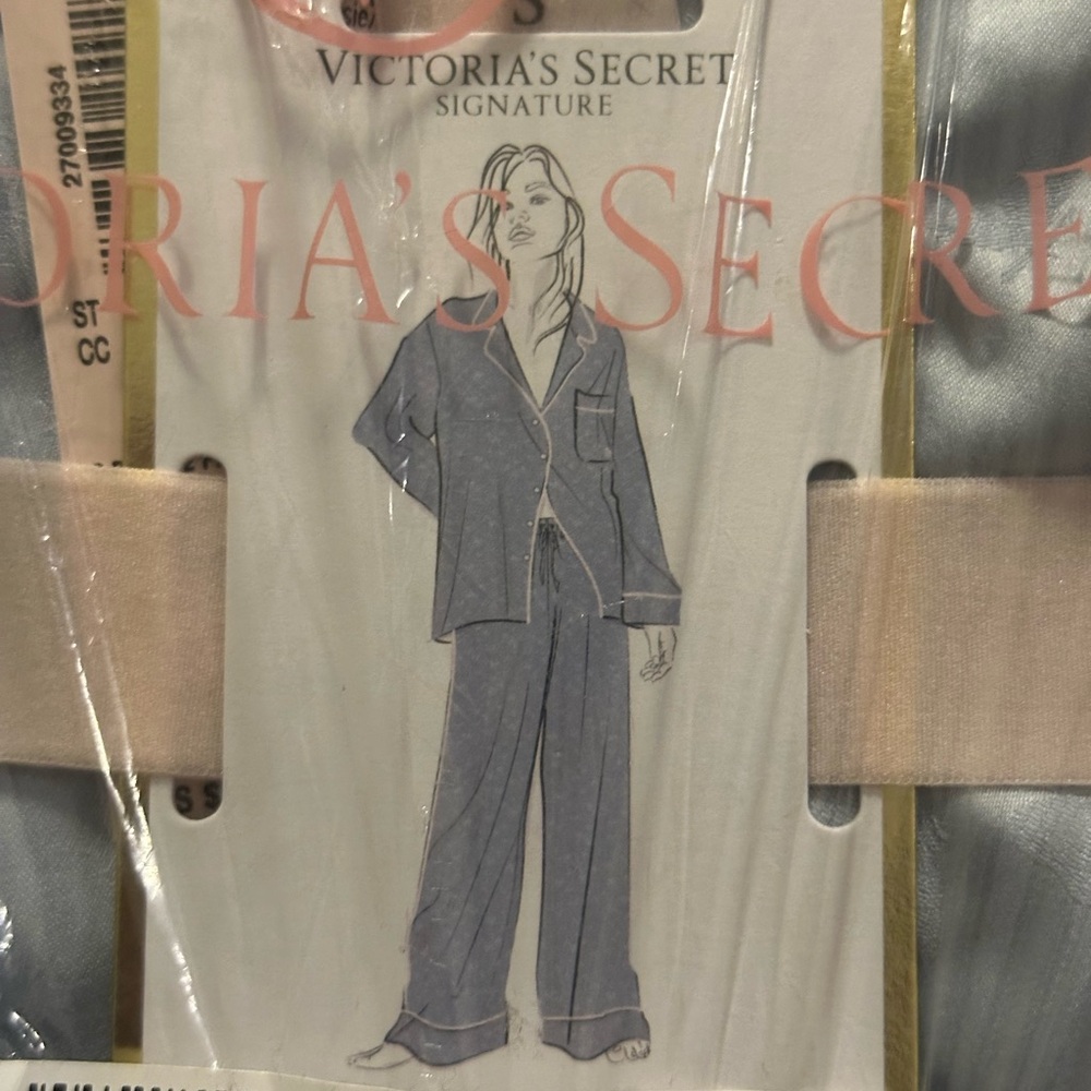 Victoria's Secret Elegant Gray Pajama Set